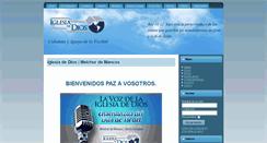 Desktop Screenshot of iglesiadediosgt.org